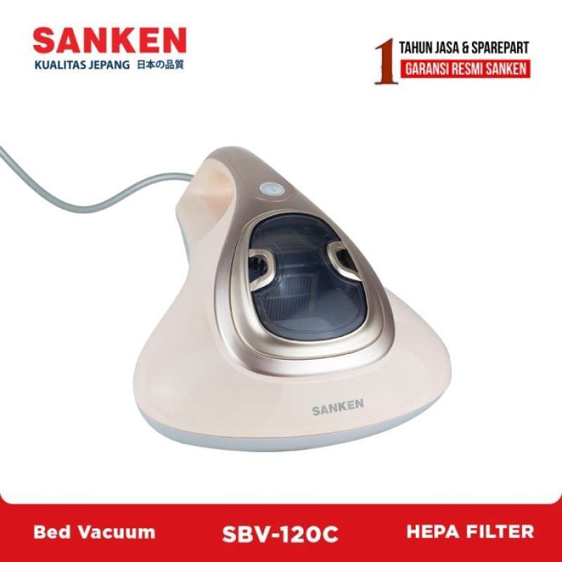 Promo Sanken Uv Anti Dust Mite Vacuum Cleaner Sbv120C Hepa Vakum Kasur