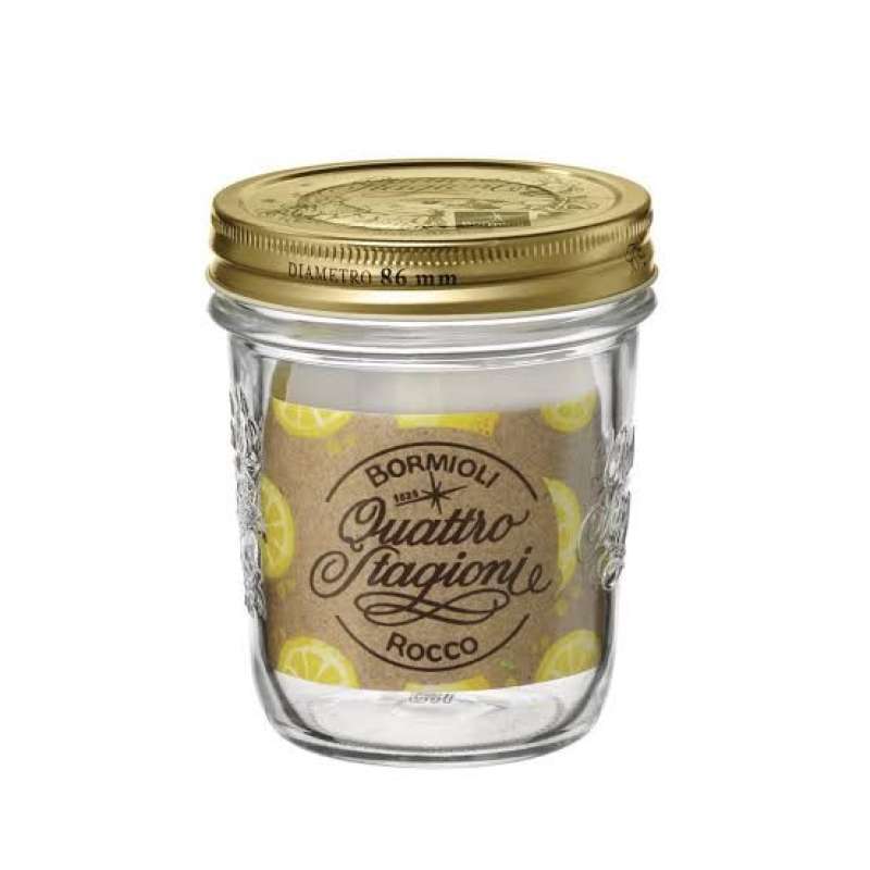 Barattoli Bormioli Rocco Quattro Stagioni - Vetro, Tappo A Vite, 250 Ml, Confezione Da 3