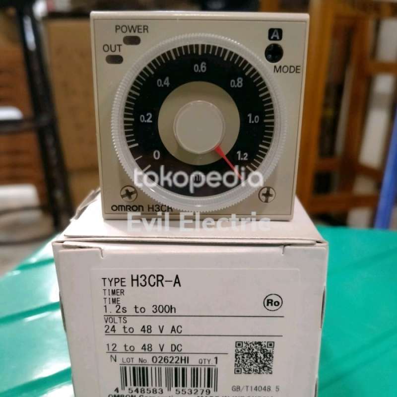 Promo Timer Omron H3CR-A 24V AC DC Diskon 35% di Seller King Store ...