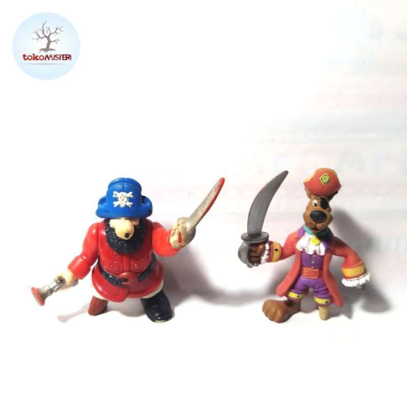 Jual Scooby Doo Bajak Laut Pirate Crew Ship Captain Hanna Barbera Mix Toys di Seller Foentry
