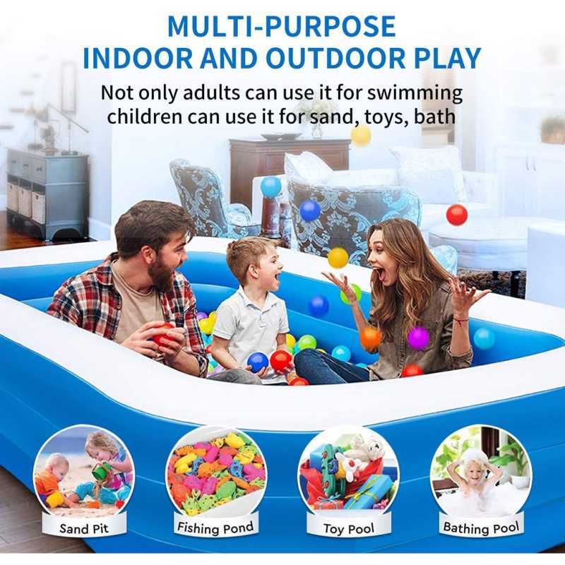 Promo Kolam Renang Karet Anak Dewasa Keluarga Ukuran 1.3 Sampai 3 Meter