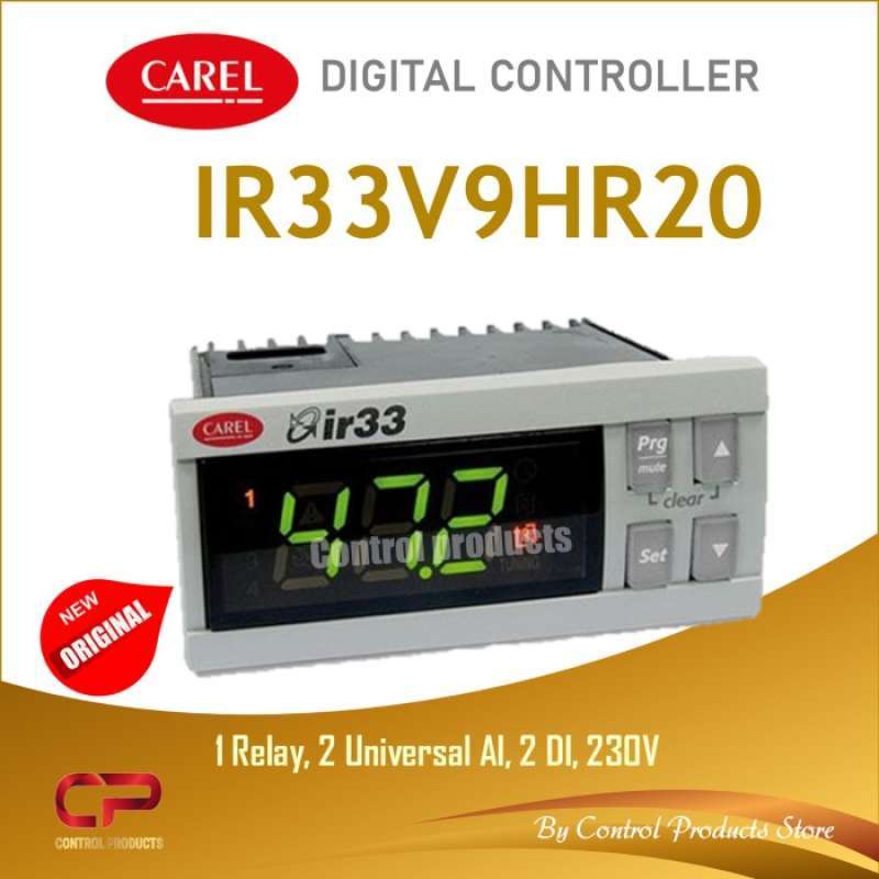 Promo CAREL CONTROLLER IR33V9HR20 1 RELAY, 230V TOKOSEPULUH10 Diskon