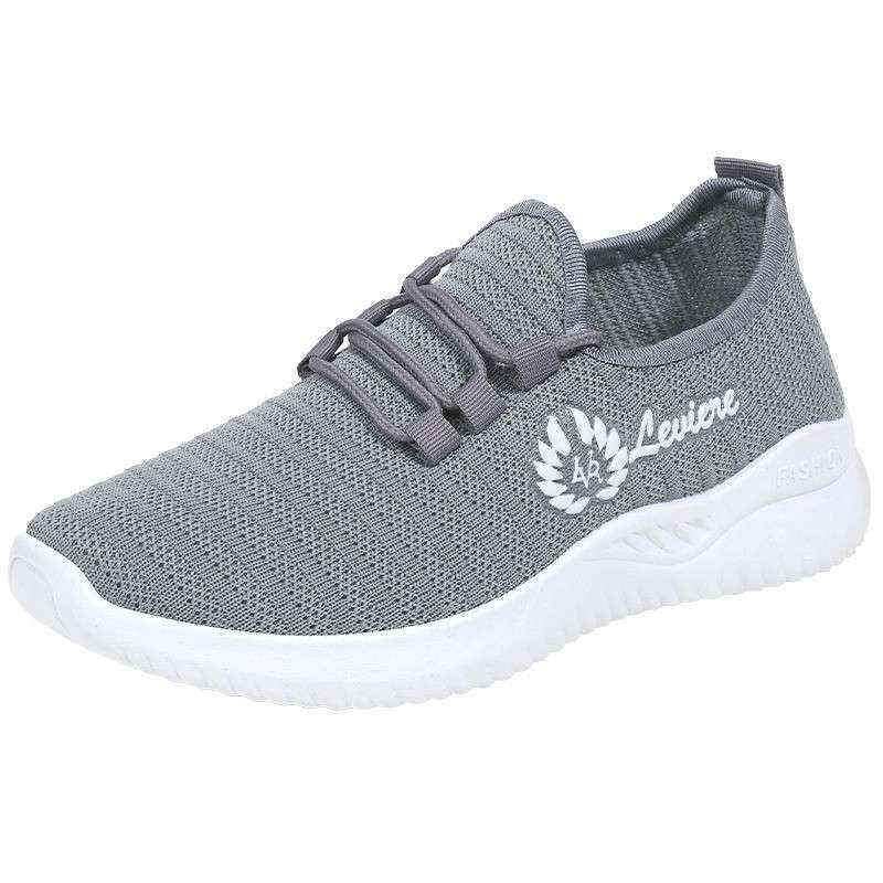 Promo Sepatu Sneakers Wanita Sporty Kekinian Lv0002 - Abu 40 Diskon 36%
