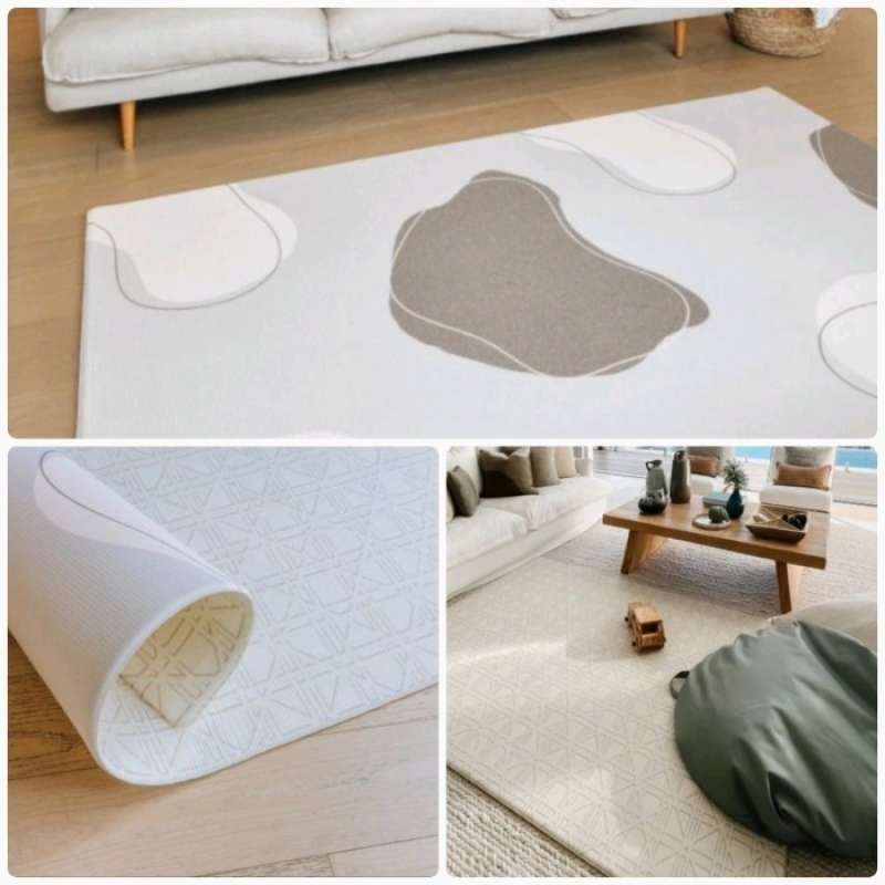 Promo Little Wiwa Playmat Signature Latte Multicolor Coastal Dune