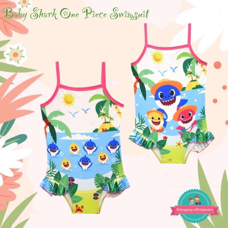 Jual Pinkfong Baby Shark One Piece Swimsuit Baju Renang Anak Di Seller Niskala12 Meruya Utara ilir Kota Jakarta Barat Blibli
