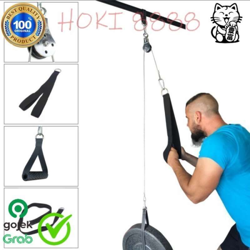 Gewicht Katrol Systeem Kabel Machine Bijlagen, Gym Katrol Systeem For LAT Pull Down, Biceps Curl, Triceps Arm Rugoefening Schouder For Home Gym