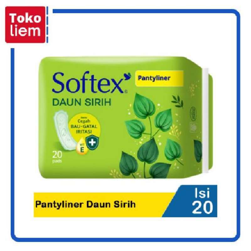 Jual Softex Panty Liners Daun Sirih 20'S Non Perfume di Seller Toko