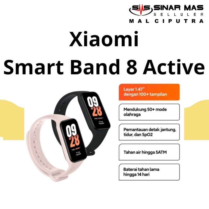 xiaomi-smart-band-8-active - Spesifikasi - Xiaomi Indonesia