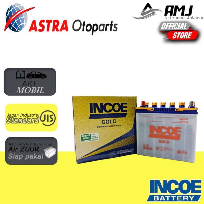 Promo Termurah Aki Mobil Escudo Lama Incoe Gold Astra Ns60 Aki Basah