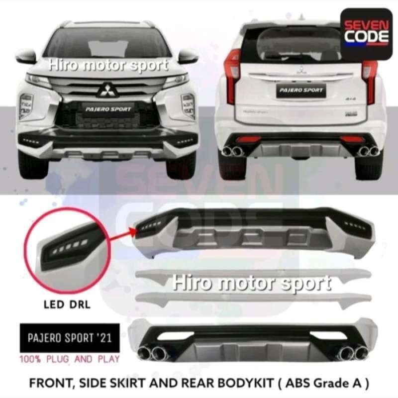 Promo Body Kit Pajero Sport 2021 2022 Diskon 50 Di Seller