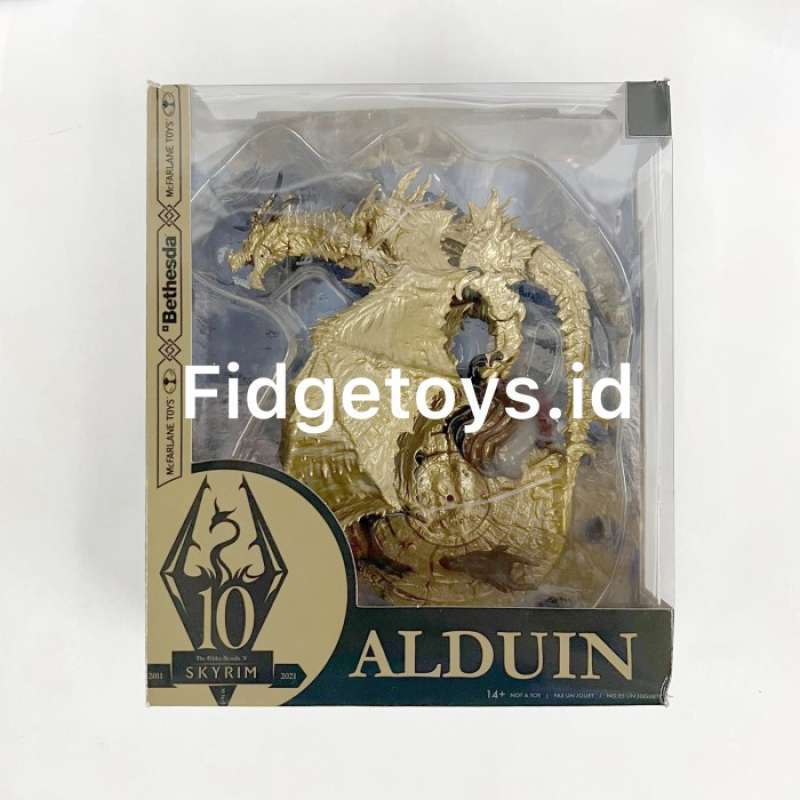Promo Mcfarlane Elder Scrolls - ALDUIN Gold Diskon 23% di Seller ...