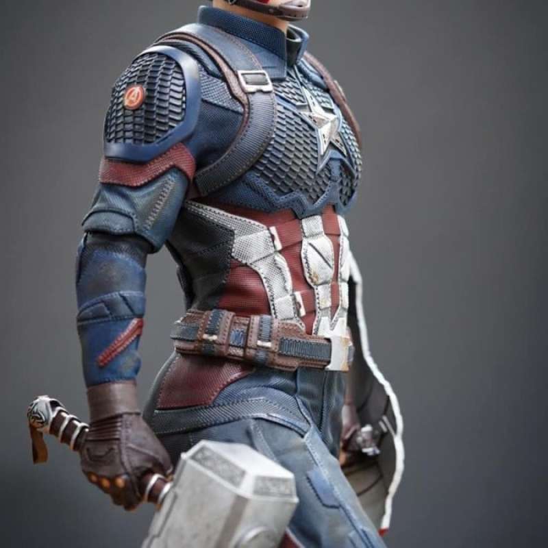 Promo Iron Studio Captain America Deluxe 1/4 Diskon 23% Di Seller ...