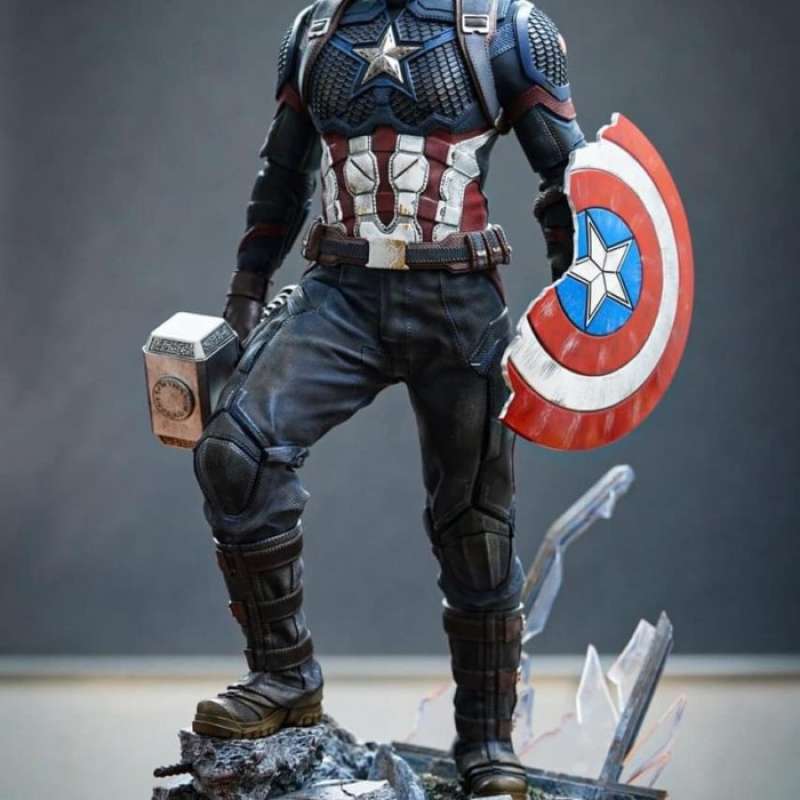 Promo Iron Studio Captain America Deluxe 1/4 Diskon 23% Di Seller ...