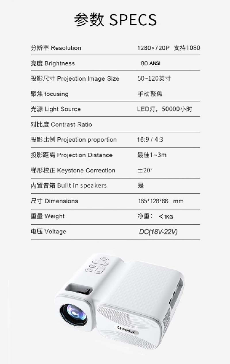 Mini Projector C11 Promo Proyektor Cheerlux C11 Wifi Android 2000 Lumens | Mini Projector ...