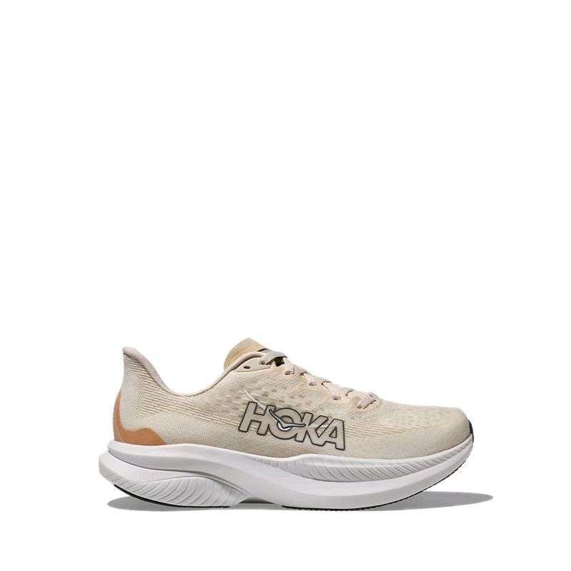 Hoka Mach Wide Women's Road Running Shoes Eggnog/ Vanilla