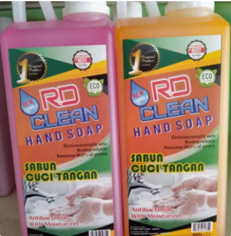 Promo Rd Hand Soap Sabun Cuci Tangan 1l Diskon 40% Di Seller Rumah ...