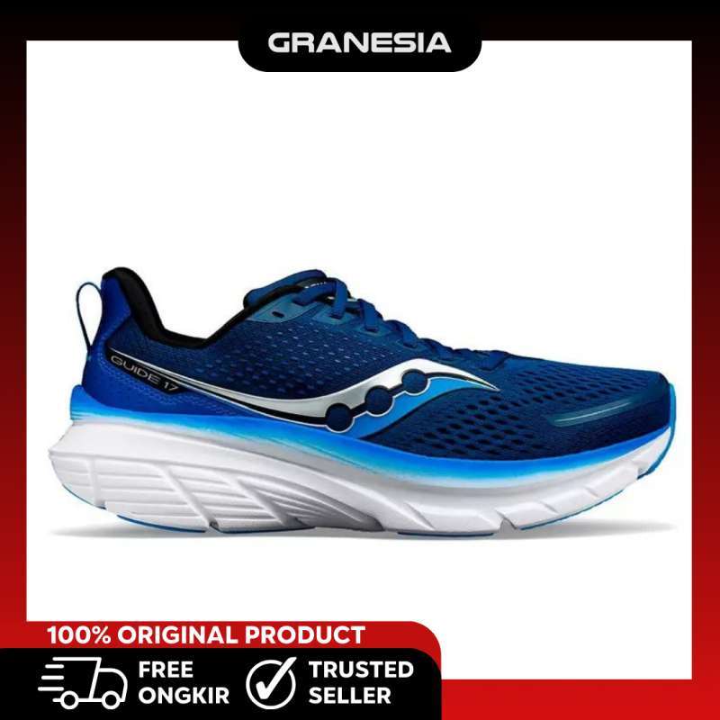 Promo Saucony Guide 17 Running Shoes Men s Cf38gs sepatu Lari Pria 41 Diskon 8 Di Seller Granesia Official Store Kricak Kota Yogyakarta Blibli
