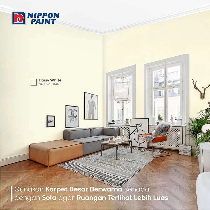 Promo Cat Tembok Interior Dan Eksterior Nippon Paint Daisy White