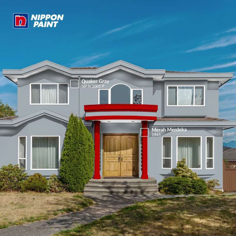 Quaker Gray R Panel Jual Nippon Vinilex Gloss Grey 💯 Harga Murah & Kualitas Terbaik Juli 2025