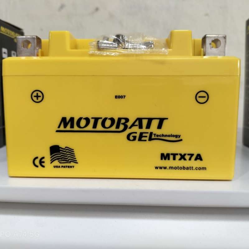 Promo Termurah Aki Motor Bajaj Pulsar Ns200 Motobatt Mtx7a Aki Kering