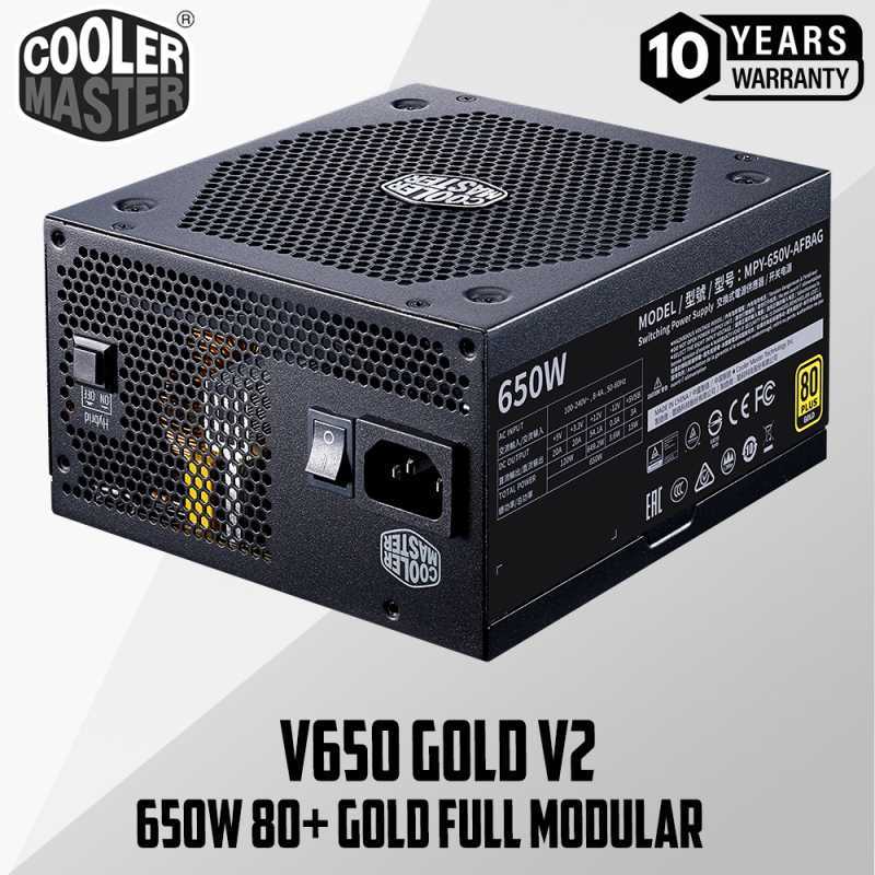 650W 80+ Gold Modular PSU Cooler Master V650 SFX Gold Power Supply