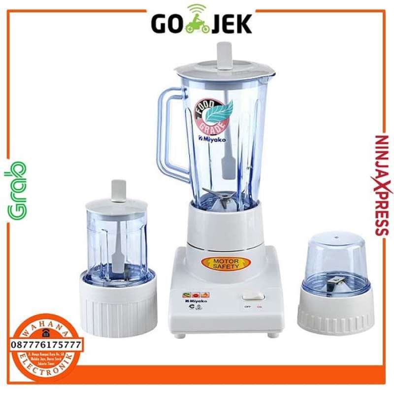 Promo Miyako Bl-102pl Blender Kapasitas 1 Liter 3 In 1 Garansi 1 Tahun