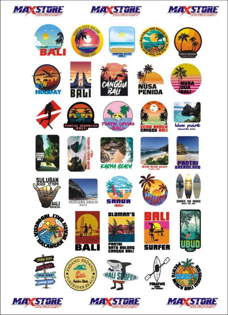 Promo Rimowa Sticker / Sticker Koper Rimowa / Rimowa Bali / Tag Koper ...