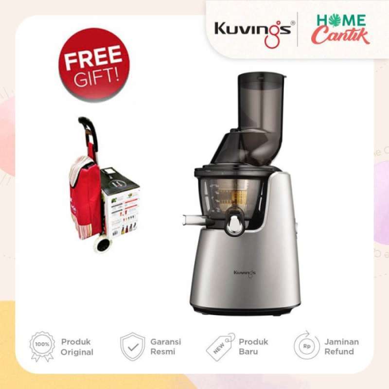 Promo Kuvings B1700 Exclusive Color Redvelvet Limited Edition 4 In1 Strainer Multicolor C7000