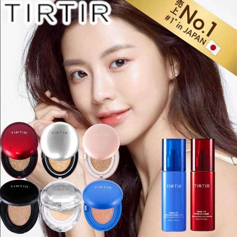 Promo Tirtir Mask Fit Cushion Series Original Japan - 18 Gram Black 23n ...