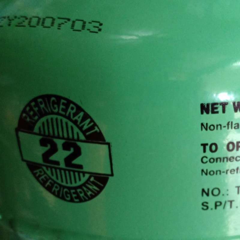 Promo Freon Ac R 22 Tabung Kecil 3 Kilogram Segel Refrigerant 22 Diskon