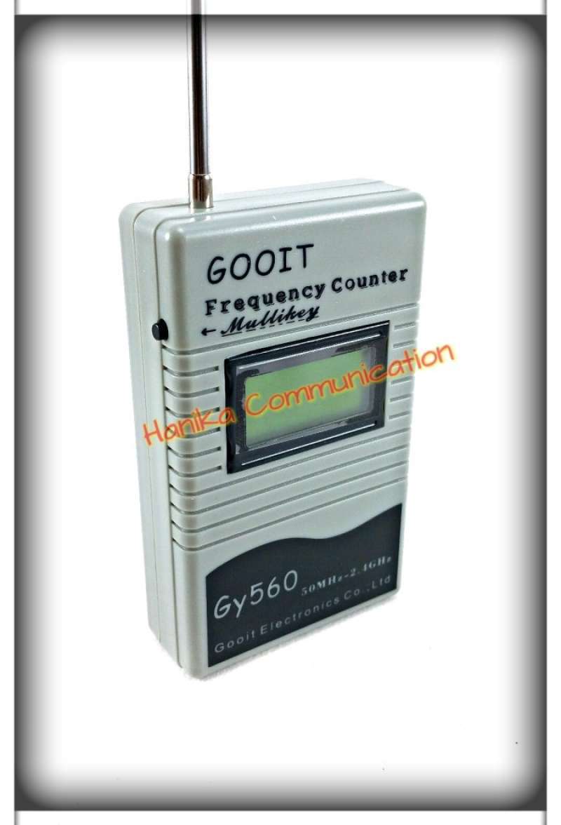 Mini Frequency Counter,Portable Frequency Counter GOOIT GY561 FREQUENCY COUNTER & Power Meter For 2-Way Radio
