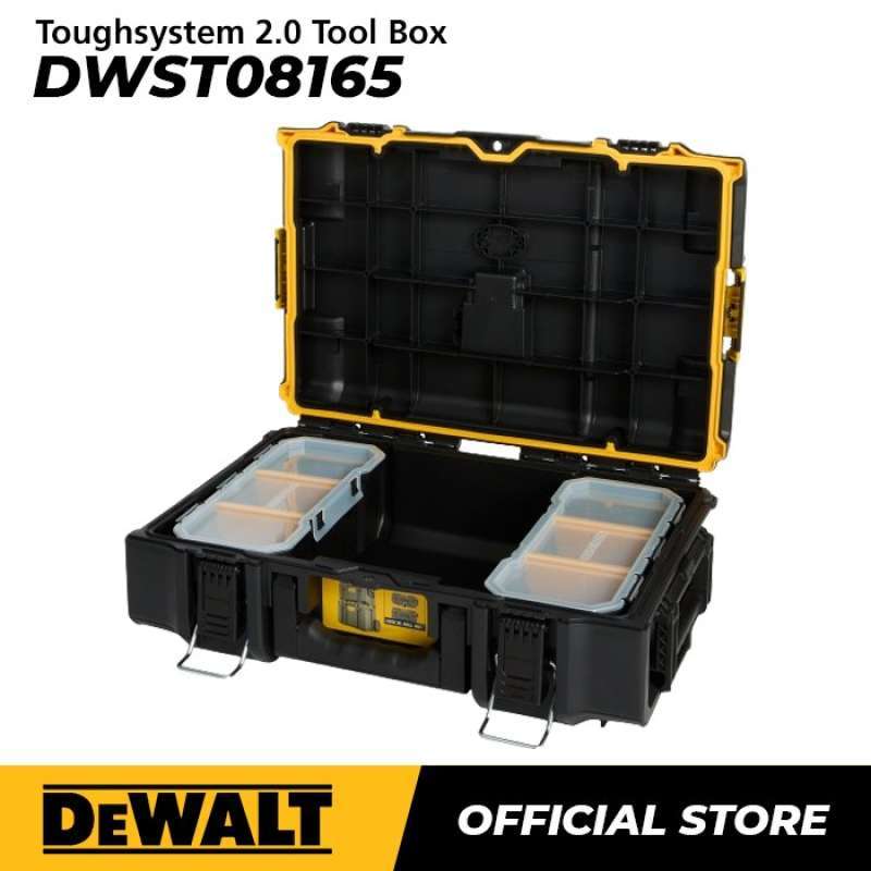 ToughSystem 2.0 Toolbox With Auto-connect Latches DEWALT ToughSystem 2. ...