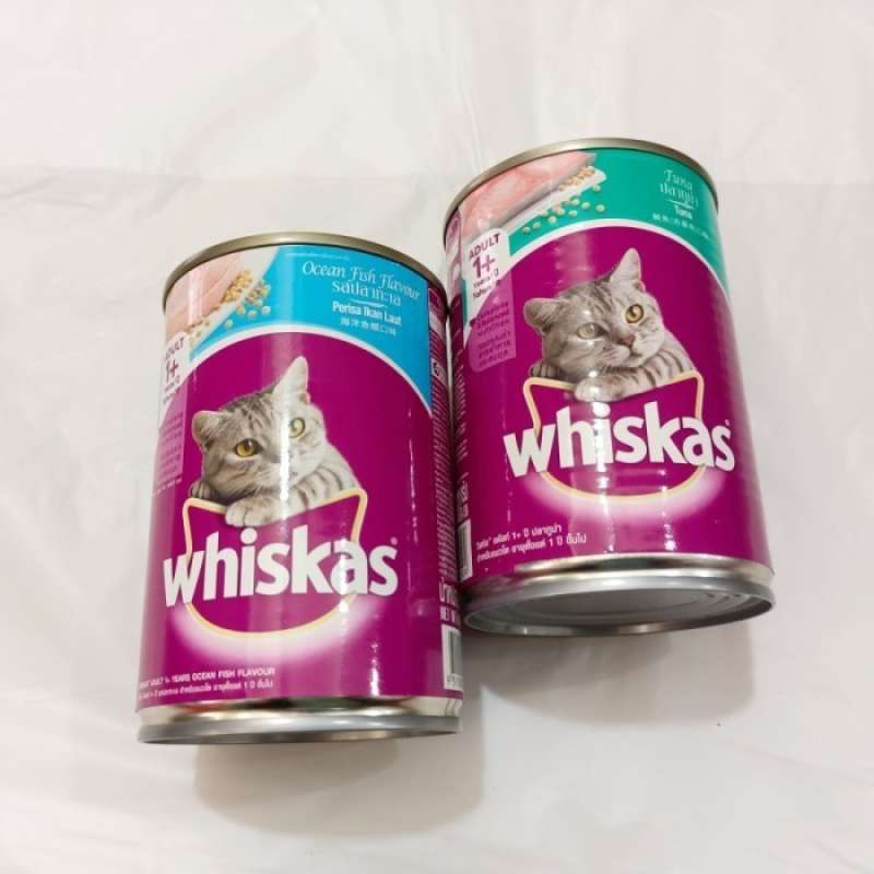 Promo Whiskas Ocean Fish 1 Dus Isi 24 Kaleng Makanan Basah Diskon 33