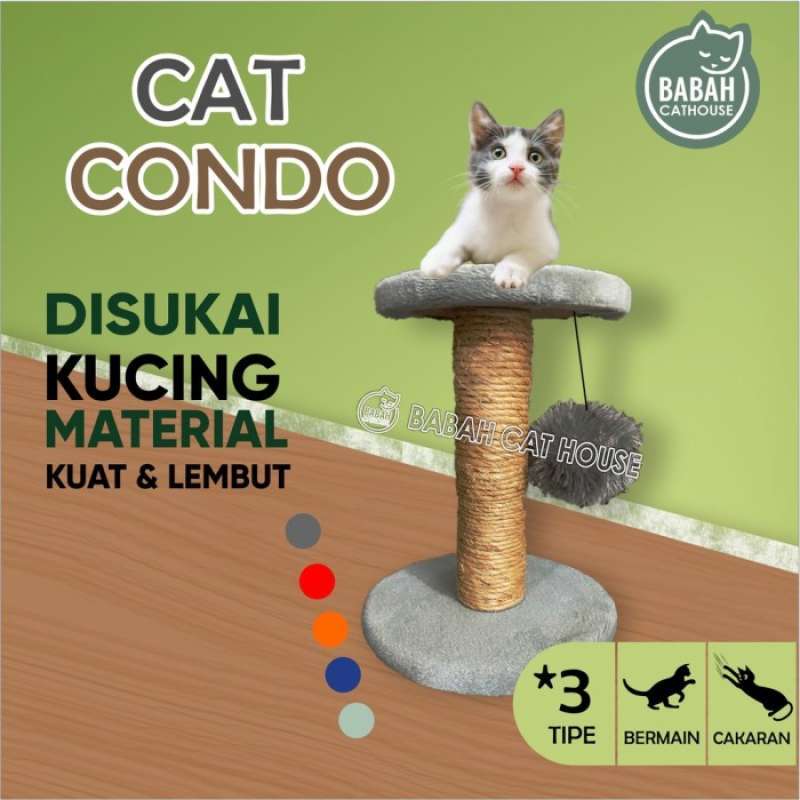 Jual Cat Condo Bulat 03 Pohon Cakaran Garukan Kucing Stratcher Tree Murah Oren Di Seller Lala Homestore Sukamanah Kota Tasikmalaya Blibli