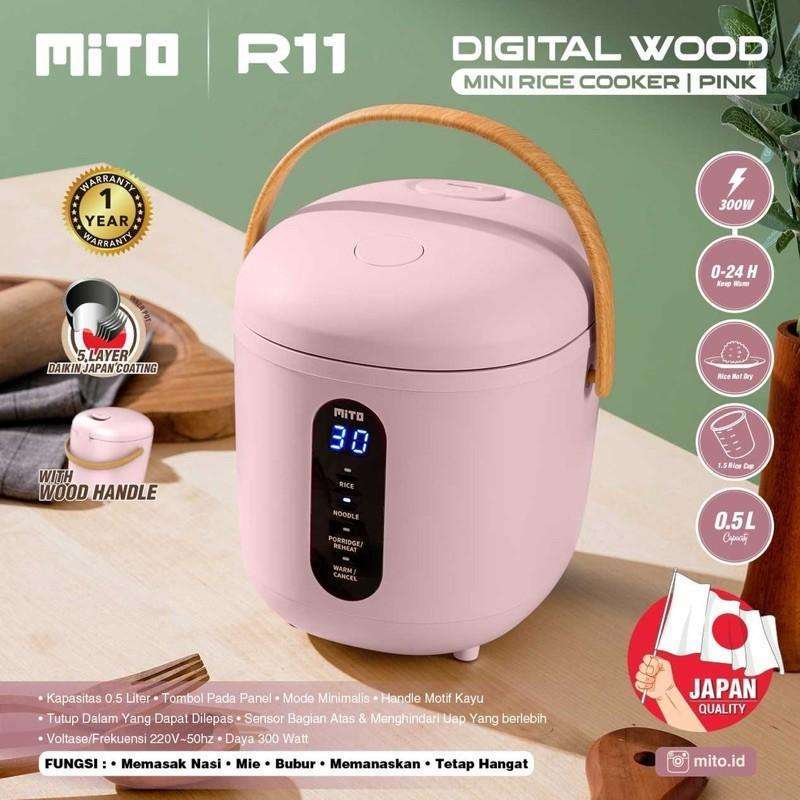Jual Mito Rice Cooker Digital Mini R11 - Penanak Nasii Mito 0.5l R11 Di