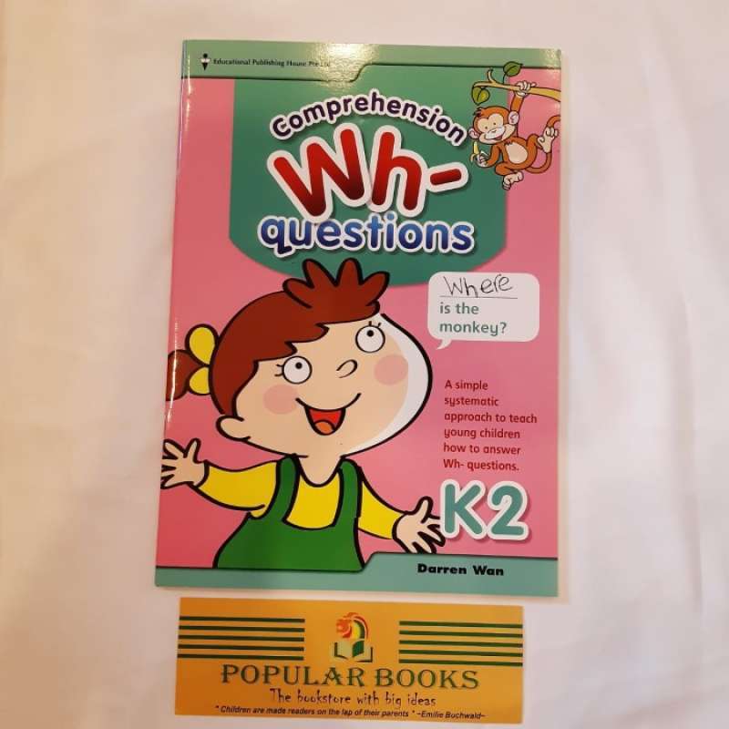 Promo K2 Comprehension Wh- Questions Diskon 23% Di Seller Pinglan Store ...