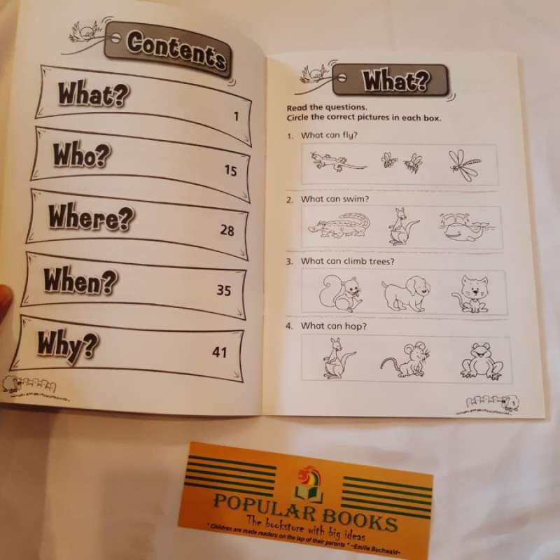 Promo K2 Comprehension Wh- Questions Diskon 23% Di Seller Pinglan Store ...