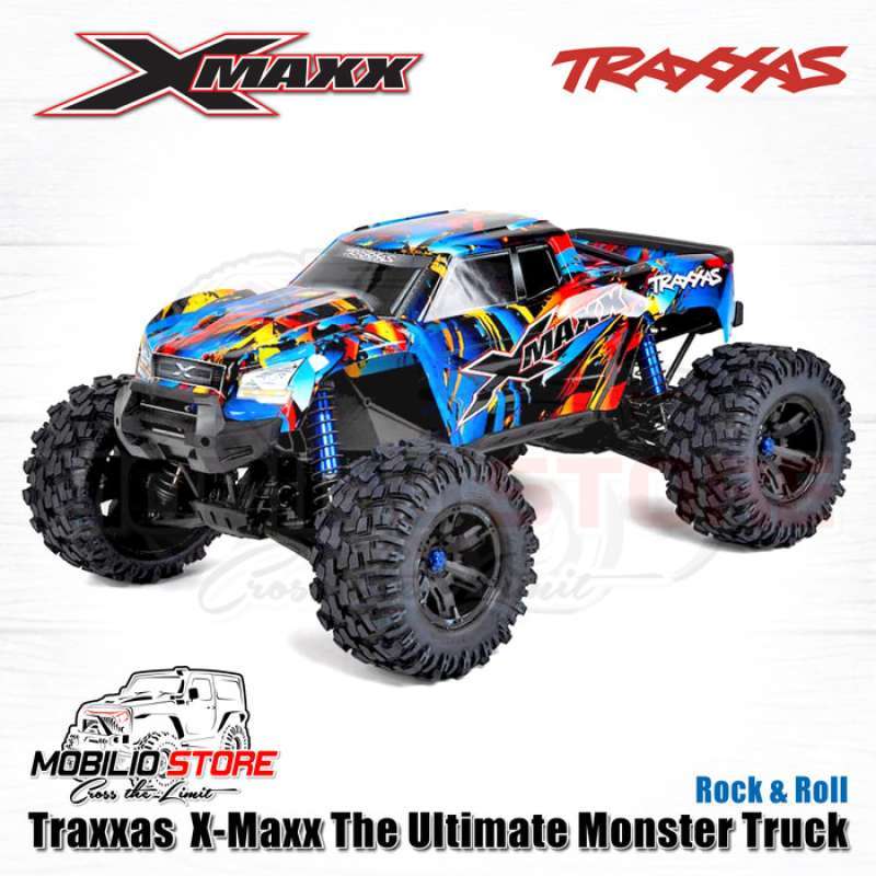Jual Traxxas X maxx Xmaxx 1 6 Monster Truck 8s Brushless 2.4ghz Rtr 4wd Tqi Rock Roll Di Seller Quasionstur Rawa Buaya Kota Jakarta Barat Blibli