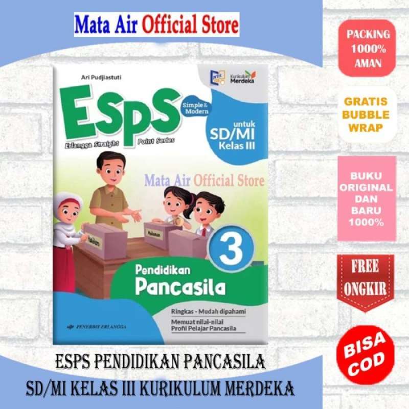 Promo Esps Pendidikan Pancasila Sd/mi Kelas 1 2 3 4 5 6 Merdeka ...