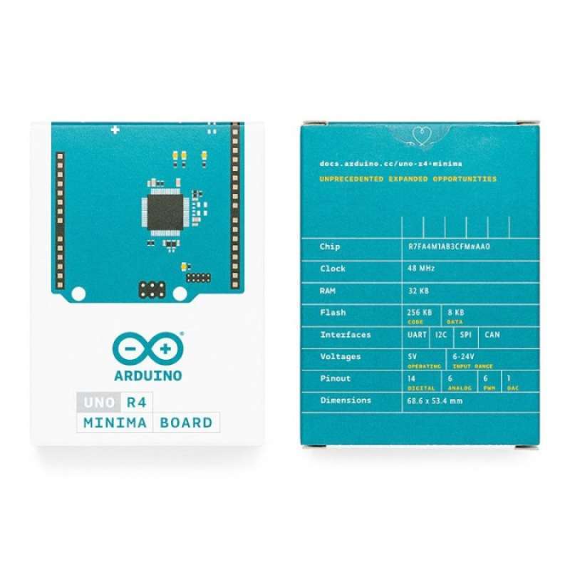 Promo Arduino Uno R4 Minima Asli Official Made In Italy Diskon 23% Di ...