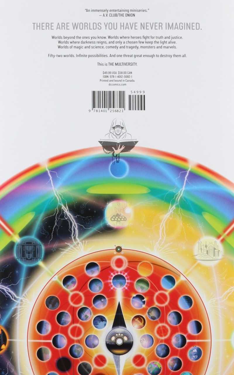 Promo The Multiversity Deluxe Edition Hc - Grant Morrison Dc Comic ...