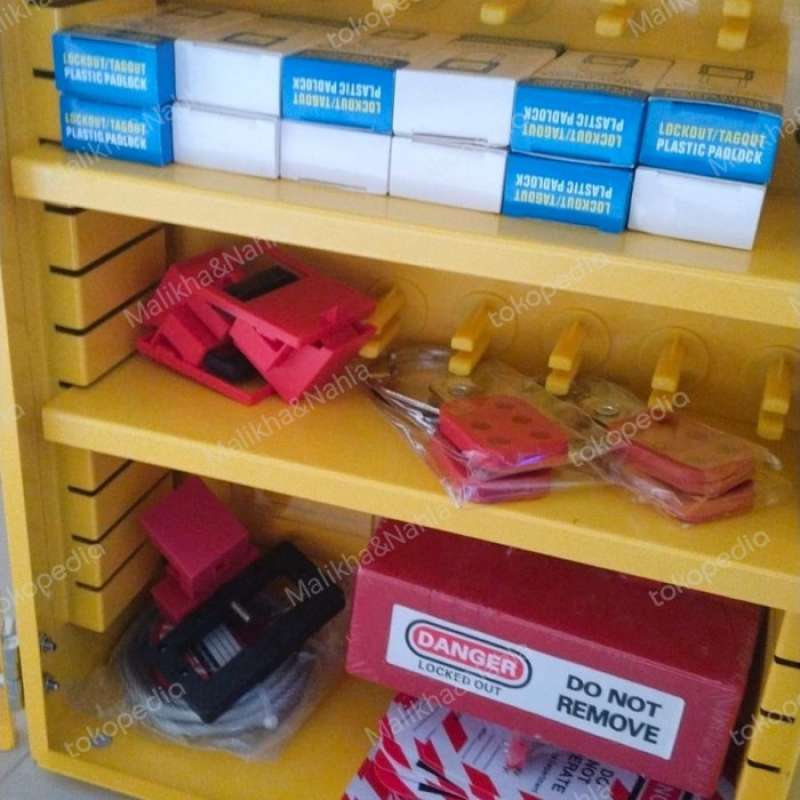 Promo Lockout Tagout Station With 70 Loto Devices Diskon 50 Di