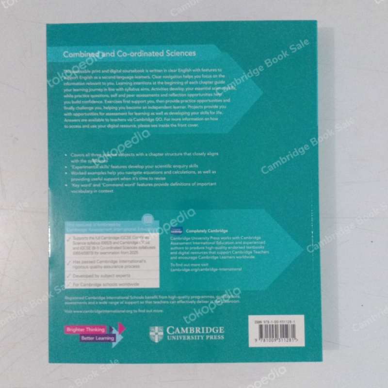 Promo Combined And Co-ordinated Sciences For Cambridge Igcse Diskon 23% ...