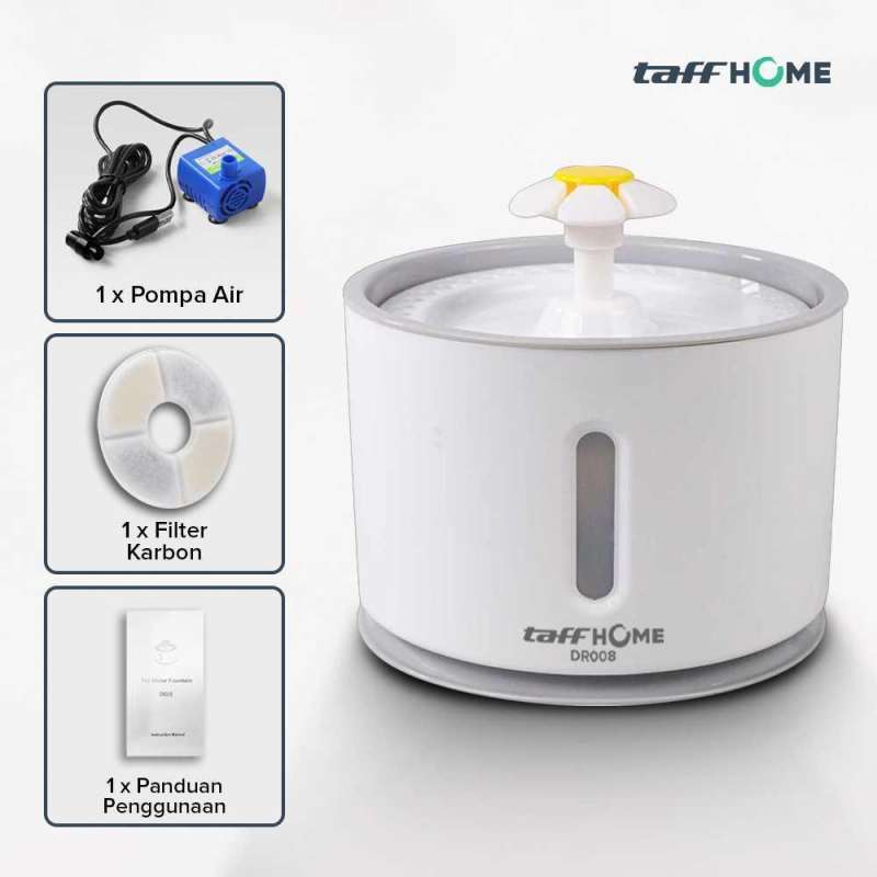 Jual Water Dispenser Fountain Tempat Minum Anjing 2.4l Dr008 Pakan