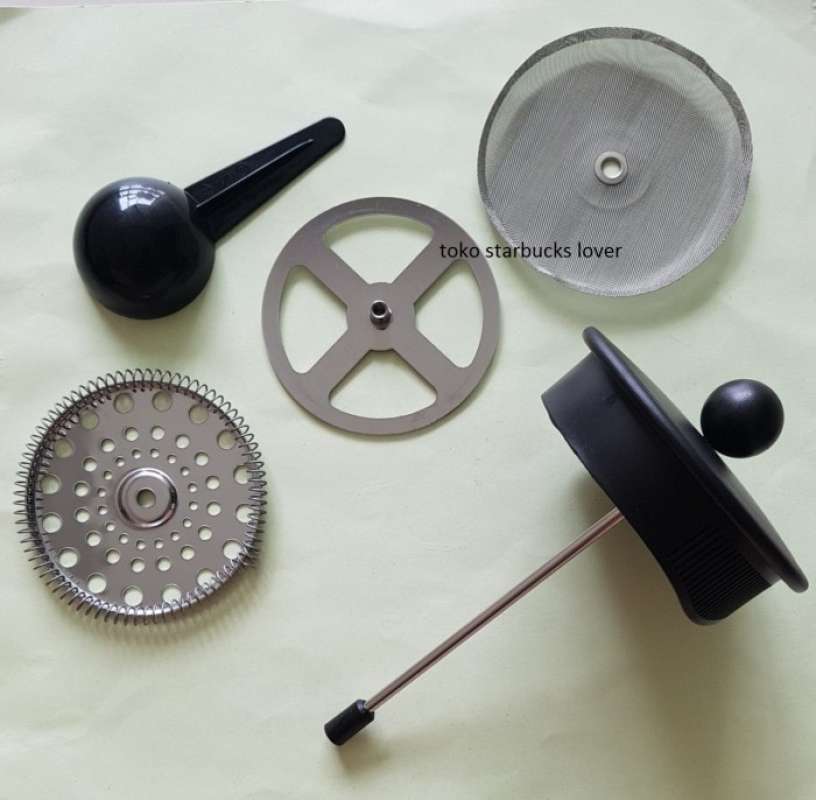 Promo Starbucks Bodum French Press 8 Cup Black Coffee Maker 1l Diskon