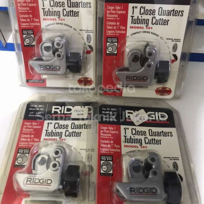 Promo Ridgid Close Quarter Tubing Cutter 101 40617 Diskon 50 Di