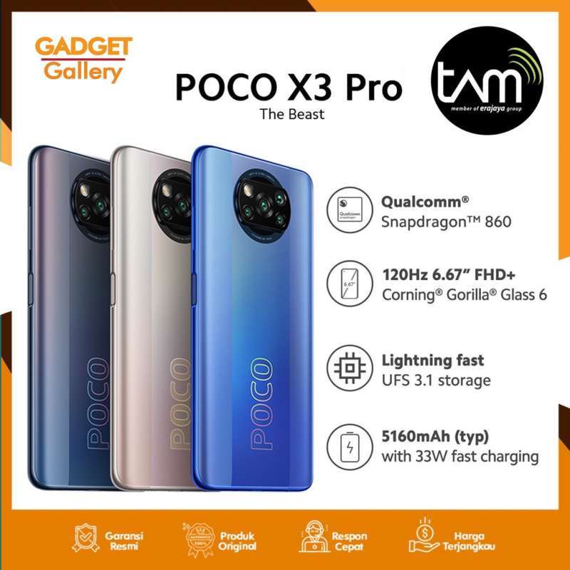 Jual Xiaomi Poco X3 Pro 6/128gb Garansi Resmi Di Seller N2 Store Phone ...
