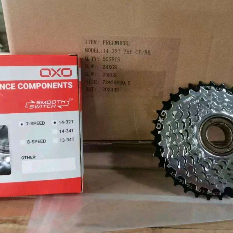 Oxo Sprocket Speed Drat Sprocket Freewheel Oxo Speed 32T 14-32T