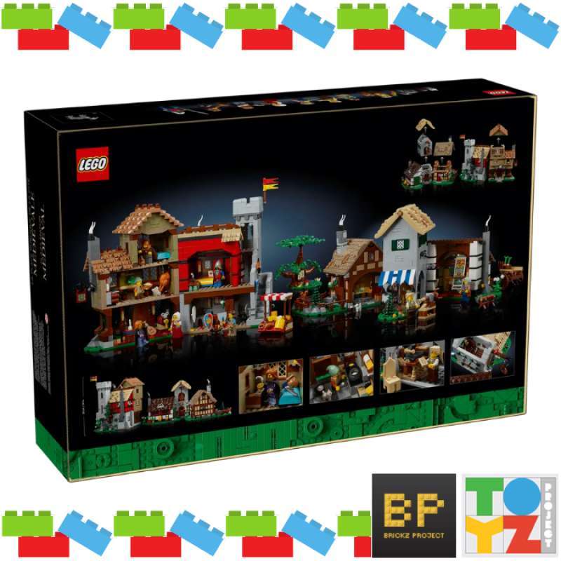 Jual Lego 10332 Icons - Medieval Town Square Di Seller Brickz Project ...