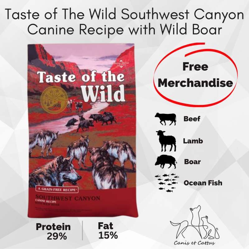 Jual Taste Of The Wild Southwest Canyon Canine With Wild Boar 5 6 Kg Di Seller Canis Et Cattus Penjaringan Kota Jakarta Utara Blibli
